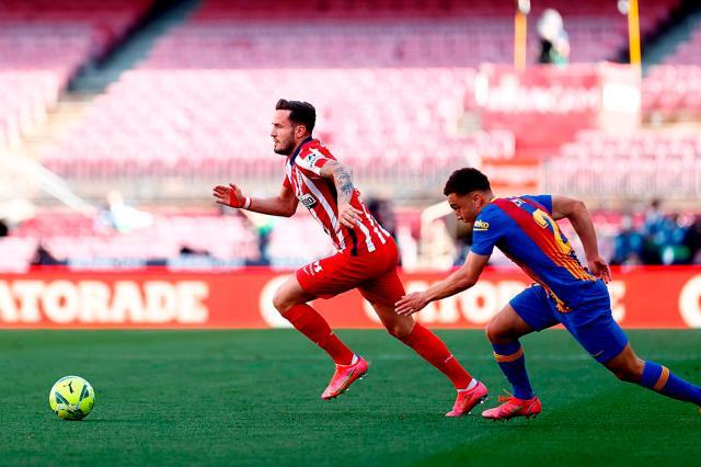 奥布拉克再成关键 马竞守得1分却失去争冠主动